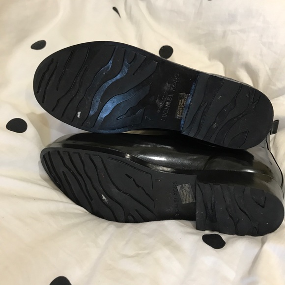 Michael Kors Black Rain Booties - Picture 4 of 8